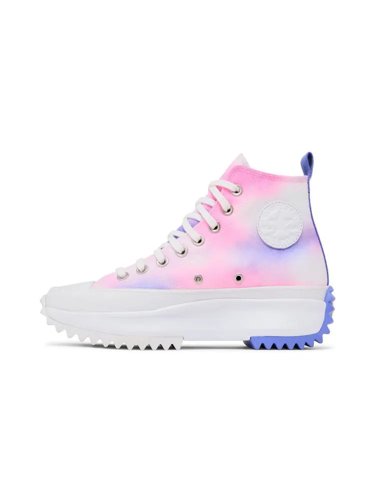Кроссовки Converse Wmns Run Star Hike High 'Cloud Wash - Storm Pink' — изображение 4 из 9, розовый/белый/фиолетовый