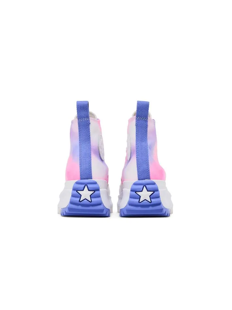 Кроссовки Converse Wmns Run Star Hike High 'Cloud Wash - Storm Pink' — изображение 7 из 9, розовый/белый/фиолетовый