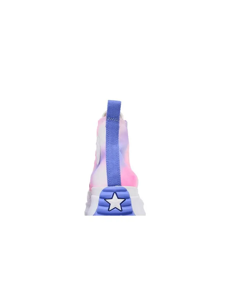 Кроссовки Converse Wmns Run Star Hike High 'Cloud Wash - Storm Pink' — изображение 8 из 9, розовый/белый/фиолетовый