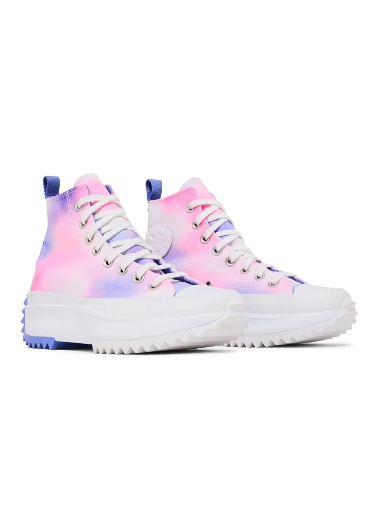 Кроссовки Converse Wmns Run Star Hike High 'Cloud Wash - Storm Pink' — изображение 9 из 9, розовый/белый/фиолетовый