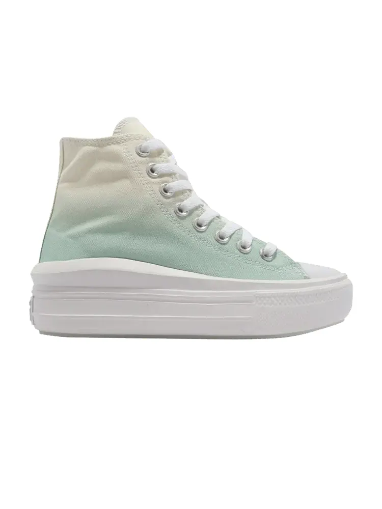 Кроссовки Converse Wmns Chuck Taylor All Star Move High 'Ombre - Light Dew' — изображение 1 из 1, легкая роса