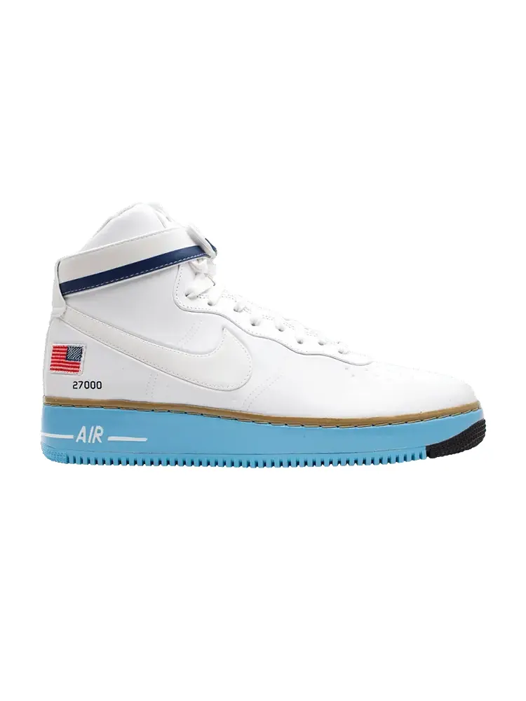 Кроссовки Nike Air Force 1 High Bday QS — изображение 1 из 1, белый/белый