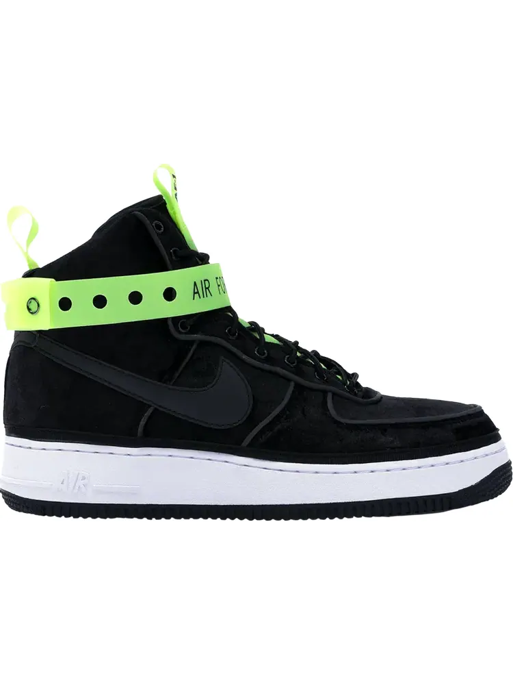 Кроссовки Nike Magic Stick x Air Force 1 High 'Black Velour' — изображение 1 из 1, черный