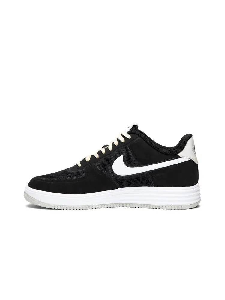 Кроссовки Nike Lunar Force 1 Fuse Nrg 'Bearbrick' — изображение 4 из 9, черный/белый-серый