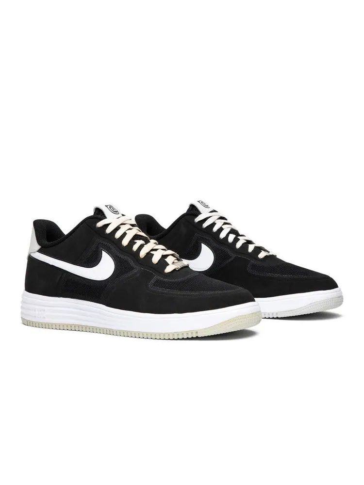 Кроссовки Nike Lunar Force 1 Fuse Nrg 'Bearbrick' — изображение 9 из 9, черный/белый-серый
