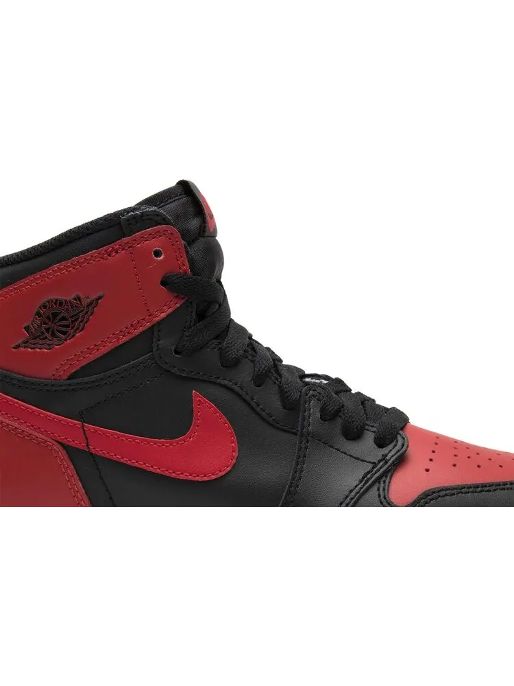 Кроссовки Air Jordan 1 Retro High OG GS Banned 2016 — изображение 2 из 8, черный