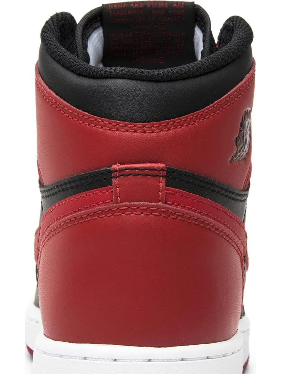 Кроссовки Air Jordan 1 Retro High OG GS Banned 2016 — изображение 7 из 8, черный