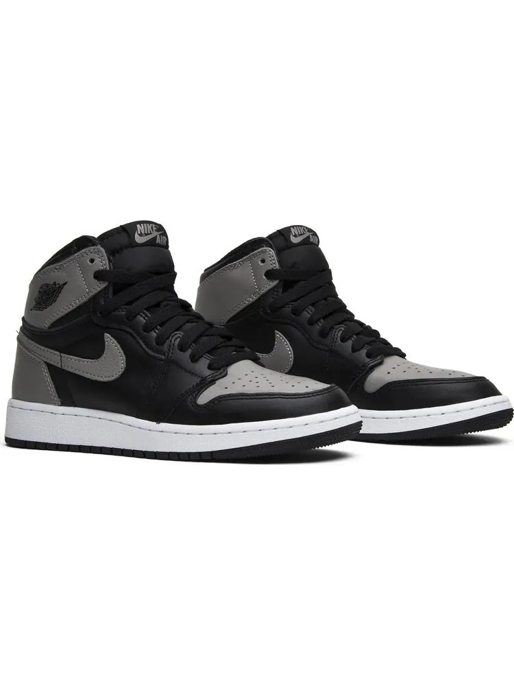 Кроссовки Air Jordan 1 Retro High OG GS Shadow 2018 — изображение 8 из 8, черный