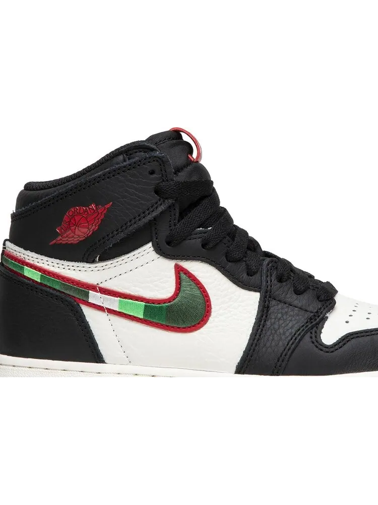 Кроссовки Air Jordan 1 Retro High GS A Star Is Born — изображение 2 из 8, черный