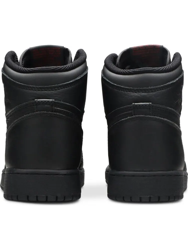Кроссовки Air Jordan 1 Retro High OG BG Black University Red — изображение 6 из 8, черный