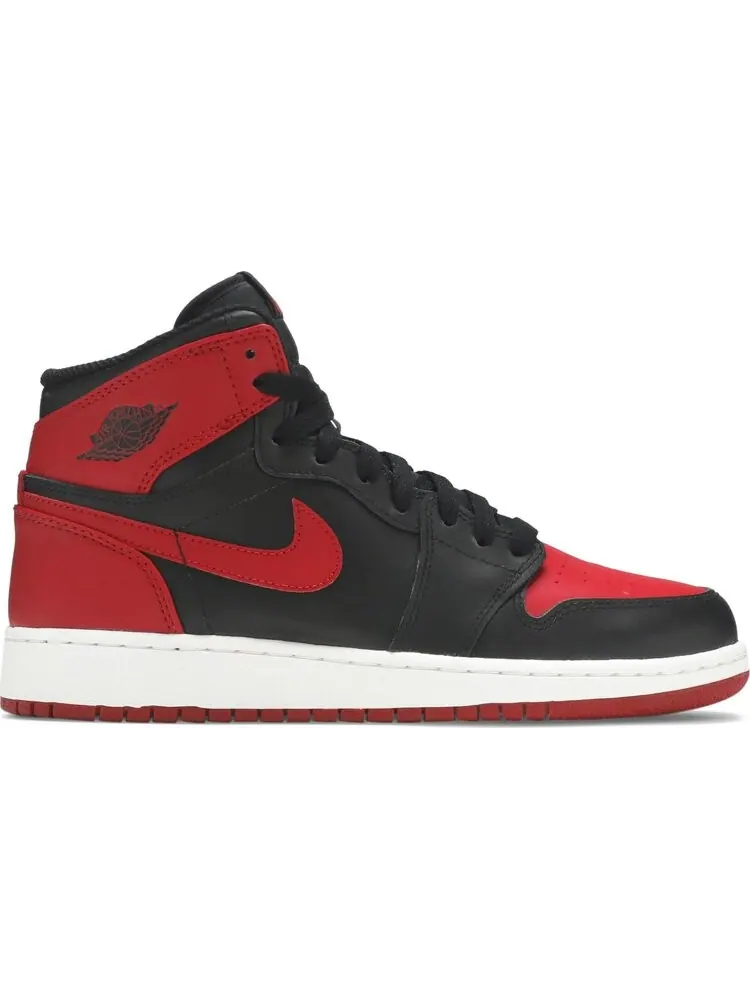 Кроссовки Air Jordan 1 Retro High OG BG Bred 2013 — изображение 1 из 8, черный