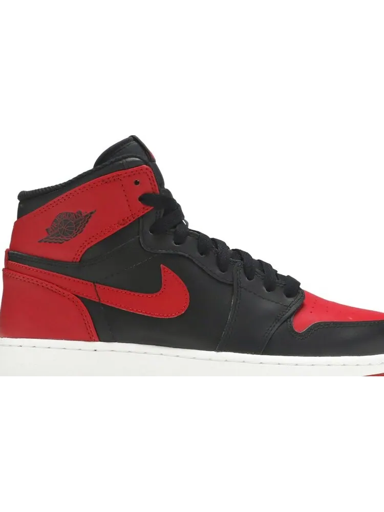 Кроссовки Air Jordan 1 Retro High OG BG Bred 2013 — изображение 2 из 8, черный