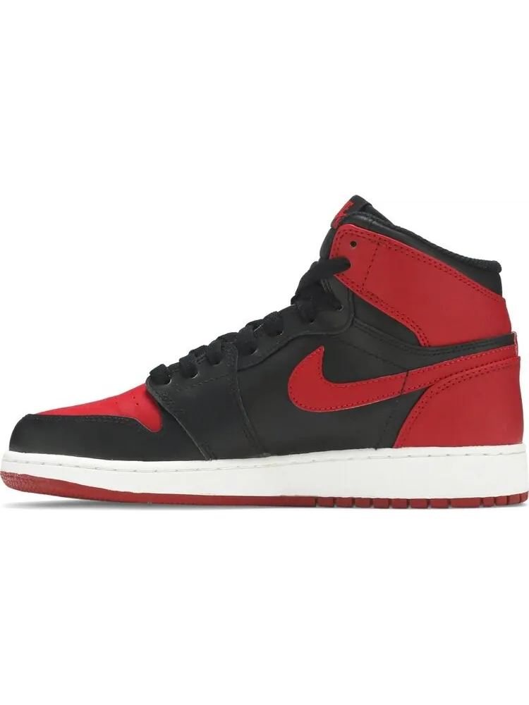 Кроссовки Air Jordan 1 Retro High OG BG Bred 2013 — изображение 3 из 8, черный