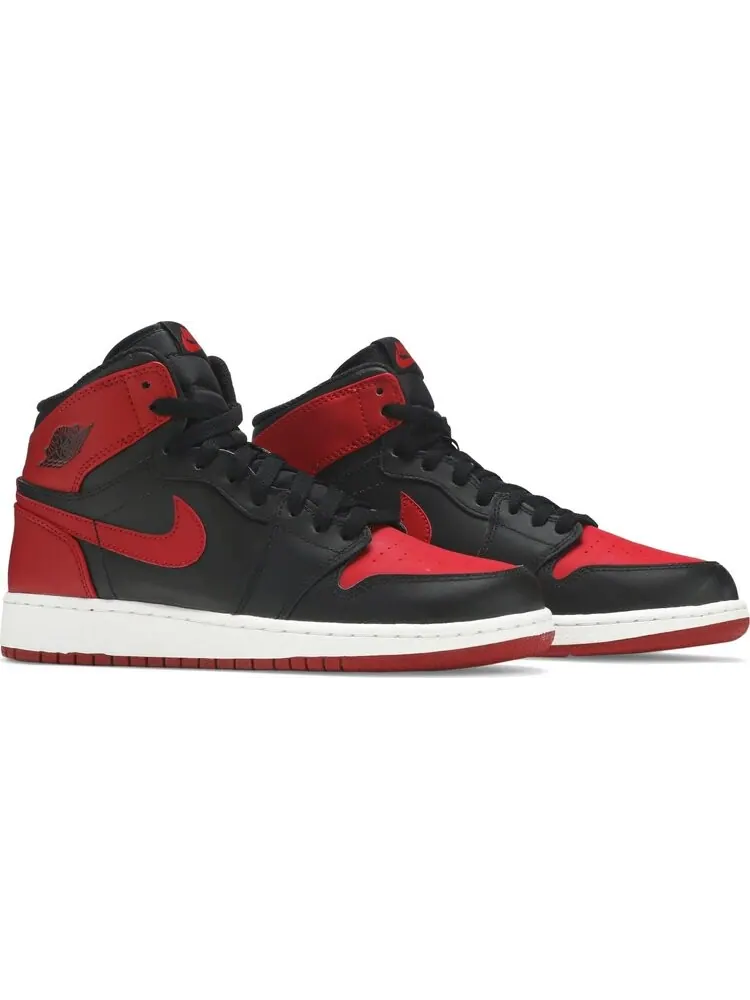 Кроссовки Air Jordan 1 Retro High OG BG Bred 2013 — изображение 8 из 8, черный