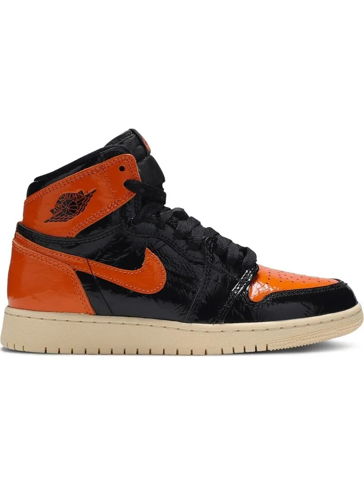 Кроссовки Air Jordan 1 Retro High OG BG Shattered Backboard 3.0 — изображение 1 из 8, оранжевый