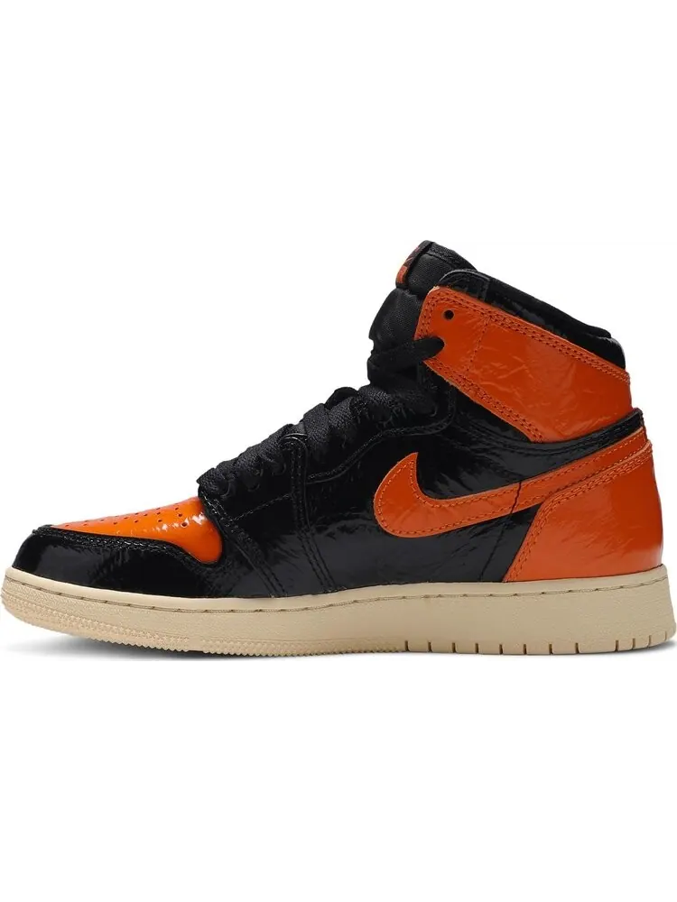 Кроссовки Air Jordan 1 Retro High OG BG Shattered Backboard 3.0 — изображение 3 из 8, оранжевый
