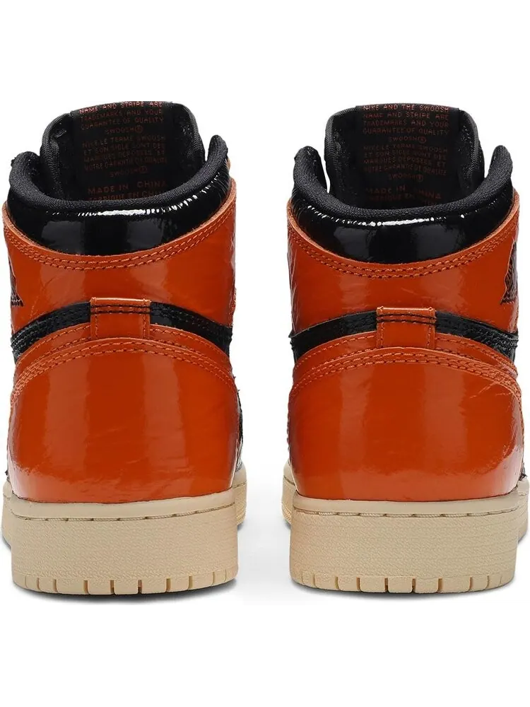 Кроссовки Air Jordan 1 Retro High OG BG Shattered Backboard 3.0 — изображение 6 из 8, оранжевый