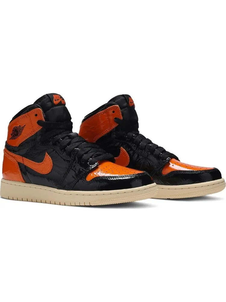 Кроссовки Air Jordan 1 Retro High OG BG Shattered Backboard 3.0 — изображение 8 из 8, оранжевый