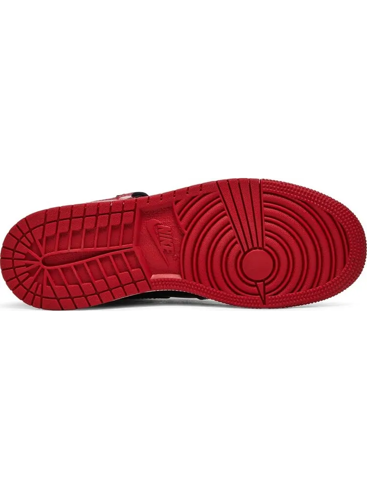 Кроссовки Air Jordan 1 Retro High OG GS Patent Bred — изображение 4 из 8, красный