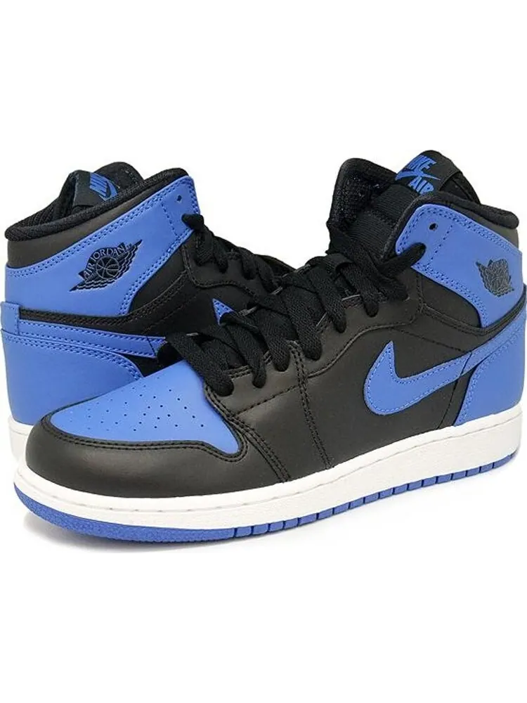 Кроссовки Air Jordan 1 Retro High OG GS Royal 2013 — изображение 3 из 6, черный