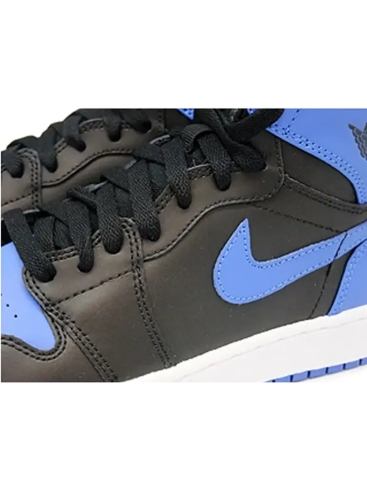Кроссовки Air Jordan 1 Retro High OG GS Royal 2013 — изображение 5 из 6, черный