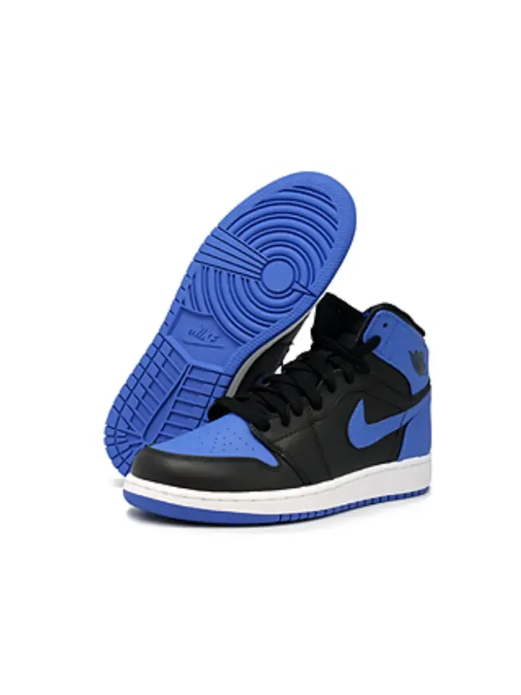 Кроссовки Air Jordan 1 Retro High OG GS Royal 2013 — изображение 6 из 6, черный