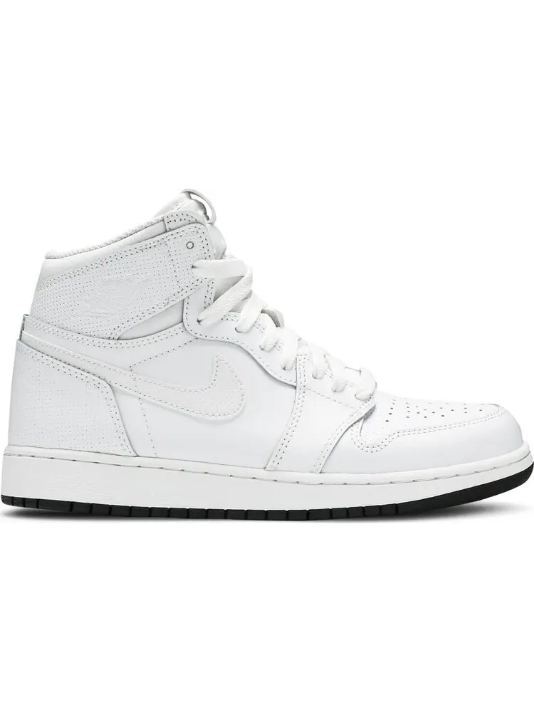 Кроссовки Air Jordan 1 Retro High OG BG Perforated — изображение 1 из 8, белый