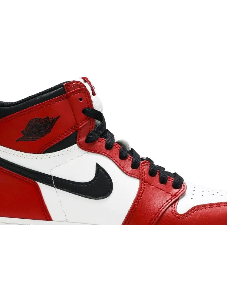 Кроссовки Air Jordan 1 Retro High OG GS Chicago 2015 — изображение 2 из 8, белый