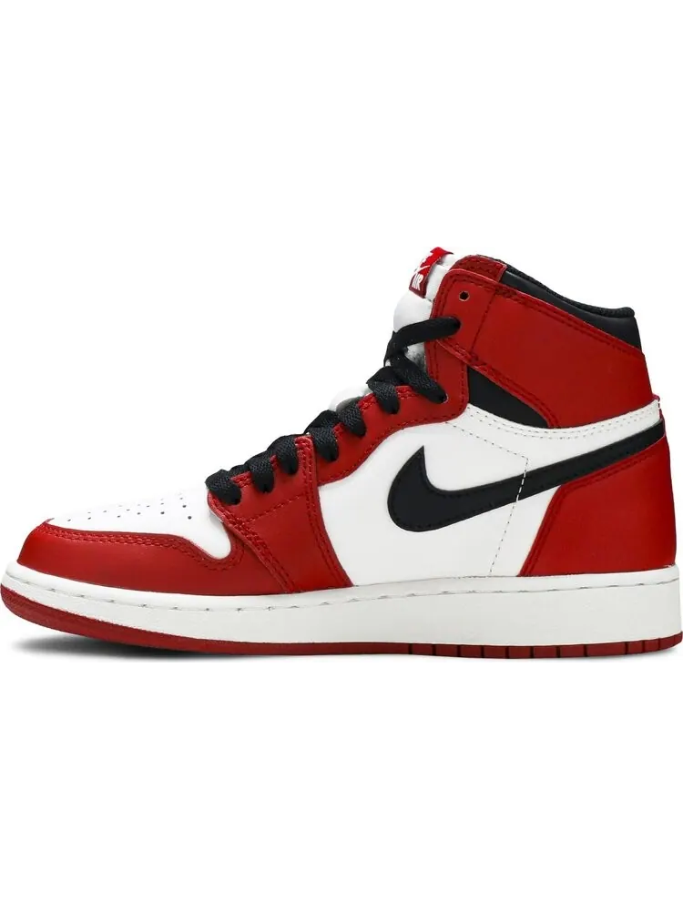 Кроссовки Air Jordan 1 Retro High OG GS Chicago 2015 — изображение 3 из 8, белый