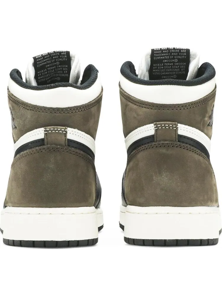 Кроссовки Air Jordan 1 Retro High OG GS Dark Mocha — изображение 6 из 8, коричневый