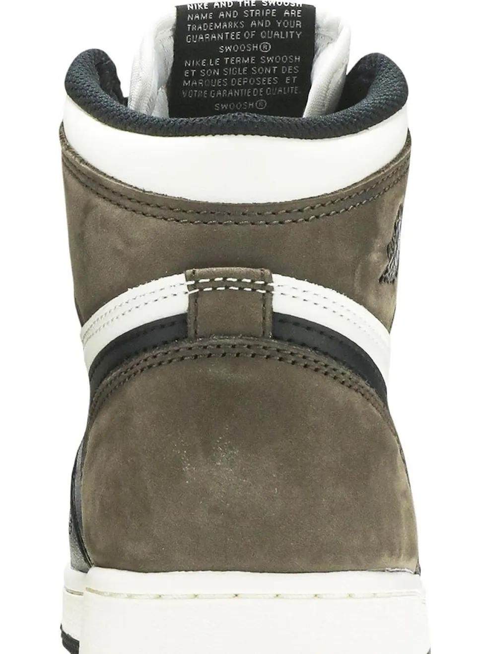 Кроссовки Air Jordan 1 Retro High OG GS Dark Mocha — изображение 7 из 8, коричневый