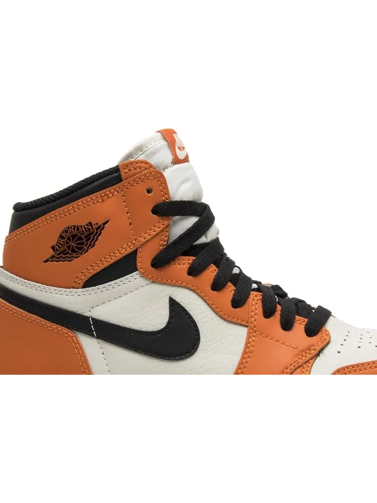 Кроссовки Air Jordan 1 Retro High OG GS Shattered Backboard Away — изображение 2 из 8, оранжевый