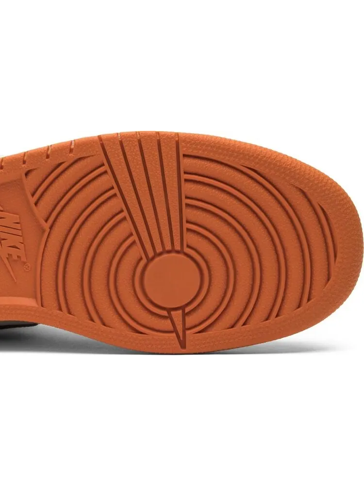 Кроссовки Air Jordan 1 Retro High OG GS Shattered Backboard Away — изображение 5 из 8, оранжевый