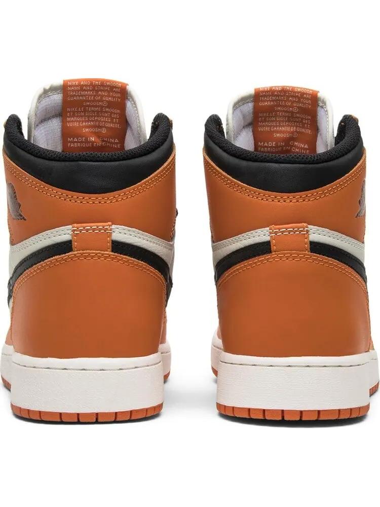 Кроссовки Air Jordan 1 Retro High OG GS Shattered Backboard Away — изображение 6 из 8, оранжевый