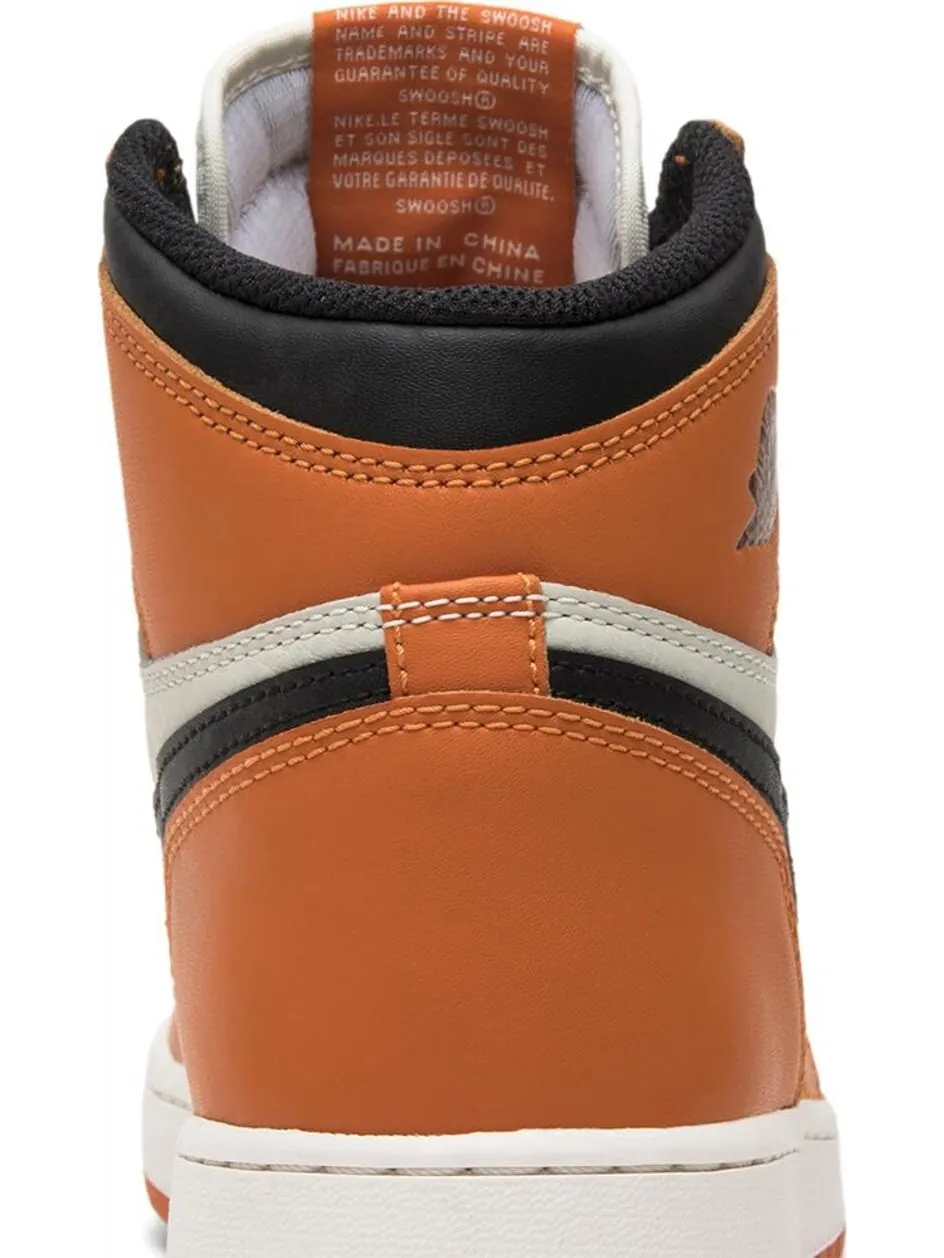 Кроссовки Air Jordan 1 Retro High OG GS Shattered Backboard Away — изображение 7 из 8, оранжевый
