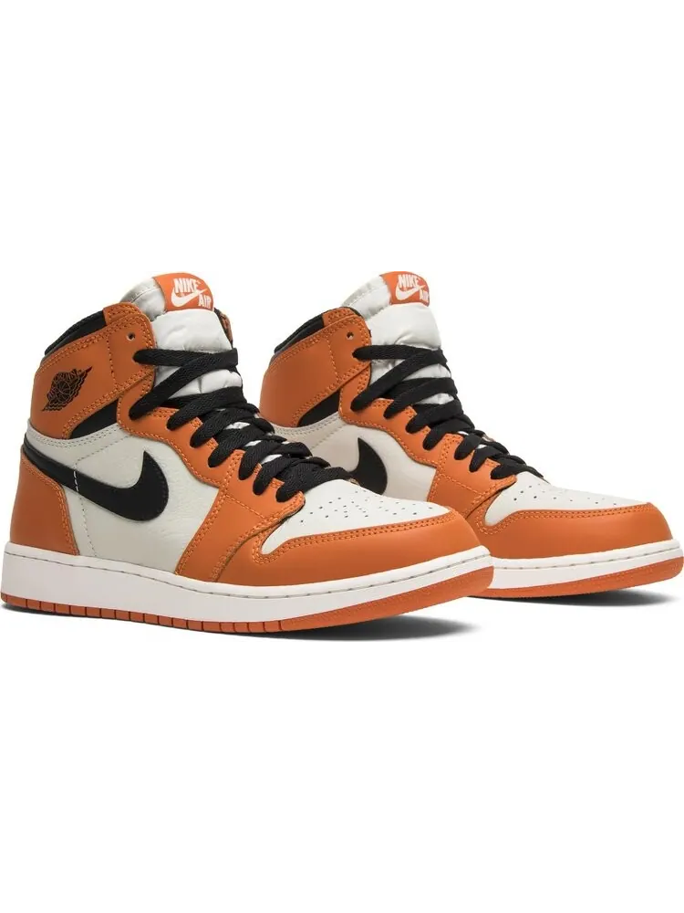 Кроссовки Air Jordan 1 Retro High OG GS Shattered Backboard Away — изображение 8 из 8, оранжевый