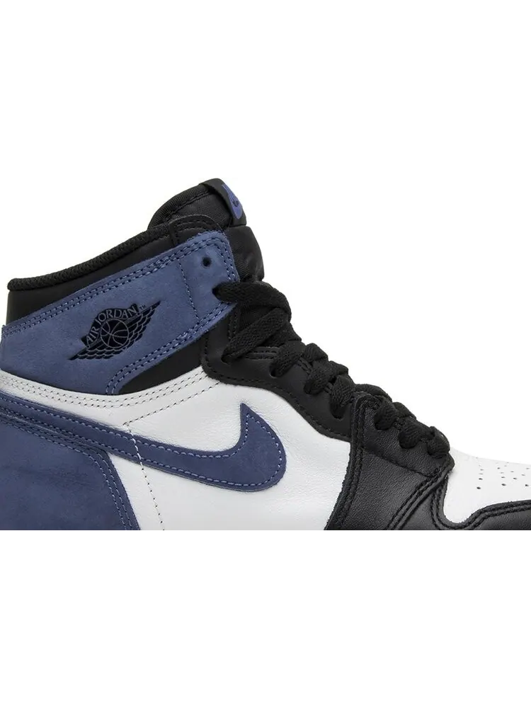 Кроссовки Air Jordan 1 Retro High OG BG Blue Moon — изображение 2 из 8, синий
