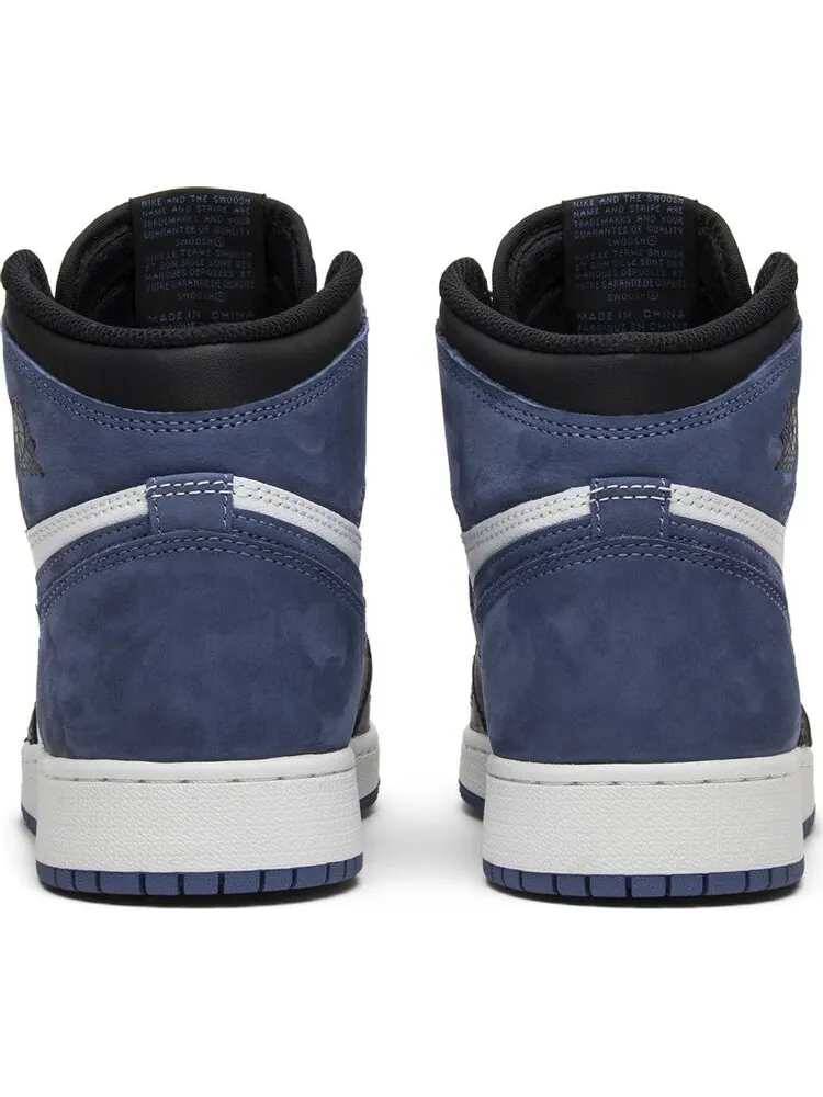 Кроссовки Air Jordan 1 Retro High OG BG Blue Moon — изображение 6 из 8, синий