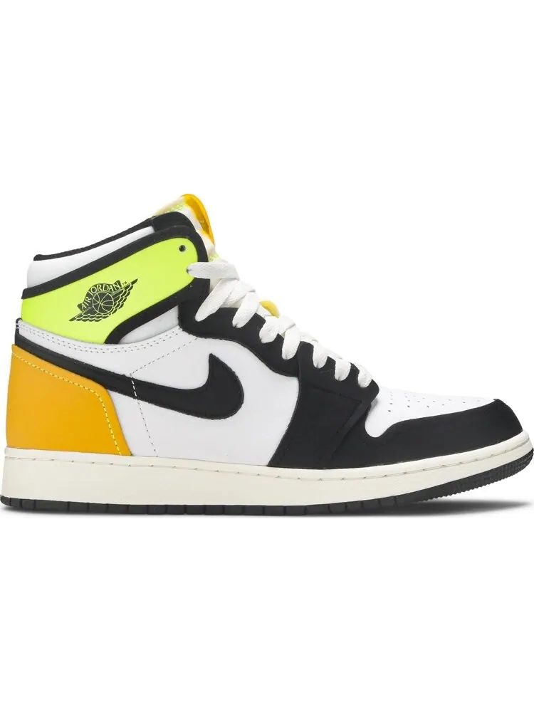 Кроссовки Air Jordan 1 Retro High OG GS Volt Gold — изображение 1 из 8, золото