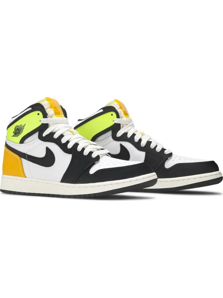 Кроссовки Air Jordan 1 Retro High OG GS Volt Gold — изображение 8 из 8, золото