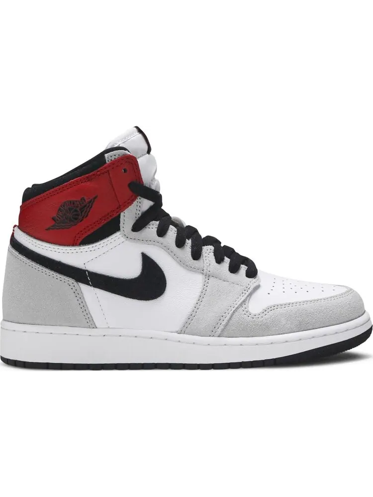 Кроссовки Air Jordan 1 Retro High OG GS Smoke Grey — изображение 1 из 8, серый
