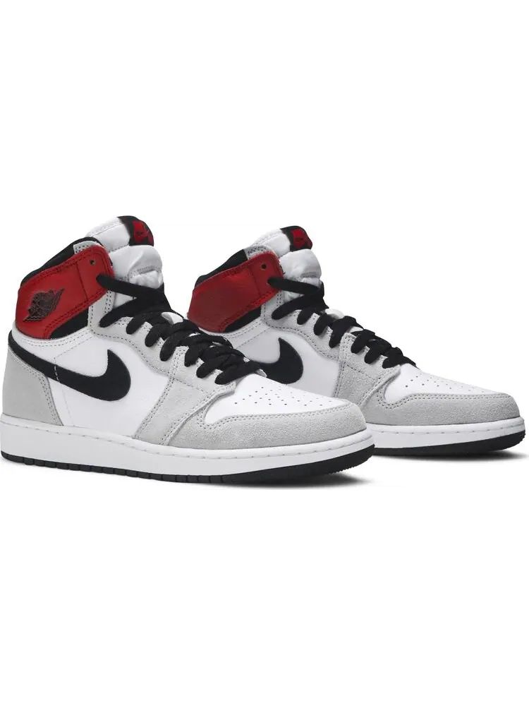 Кроссовки Air Jordan 1 Retro High OG GS Smoke Grey — изображение 8 из 8, серый