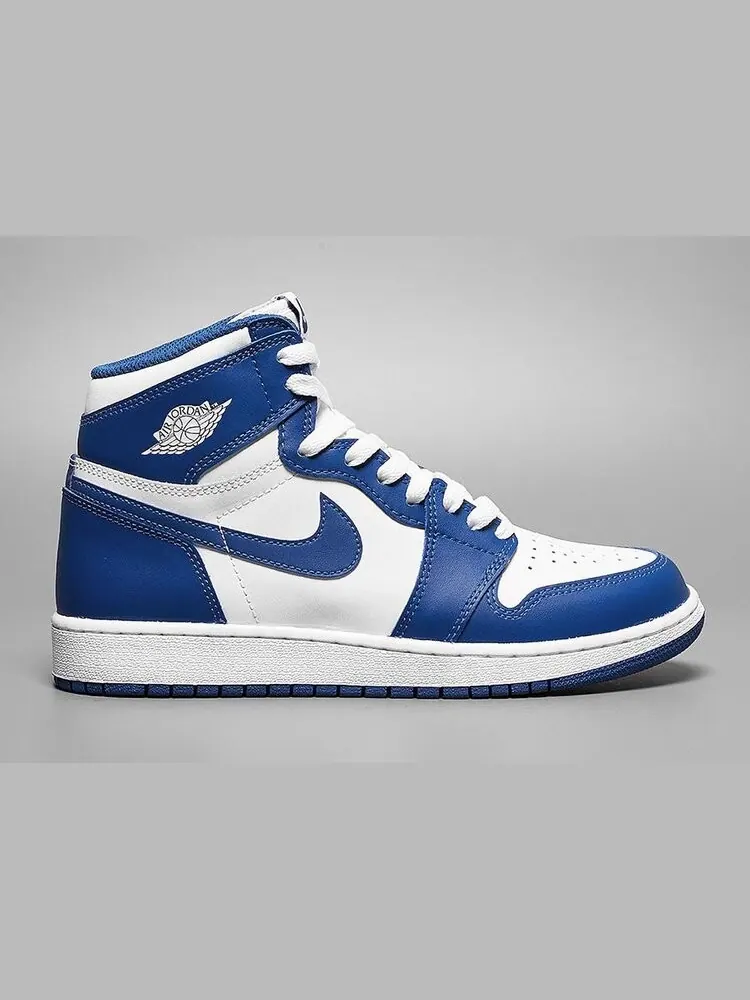 Кроссовки Air Jordan 1 High OG BG Storm Blue — изображение 2 из 5, синий