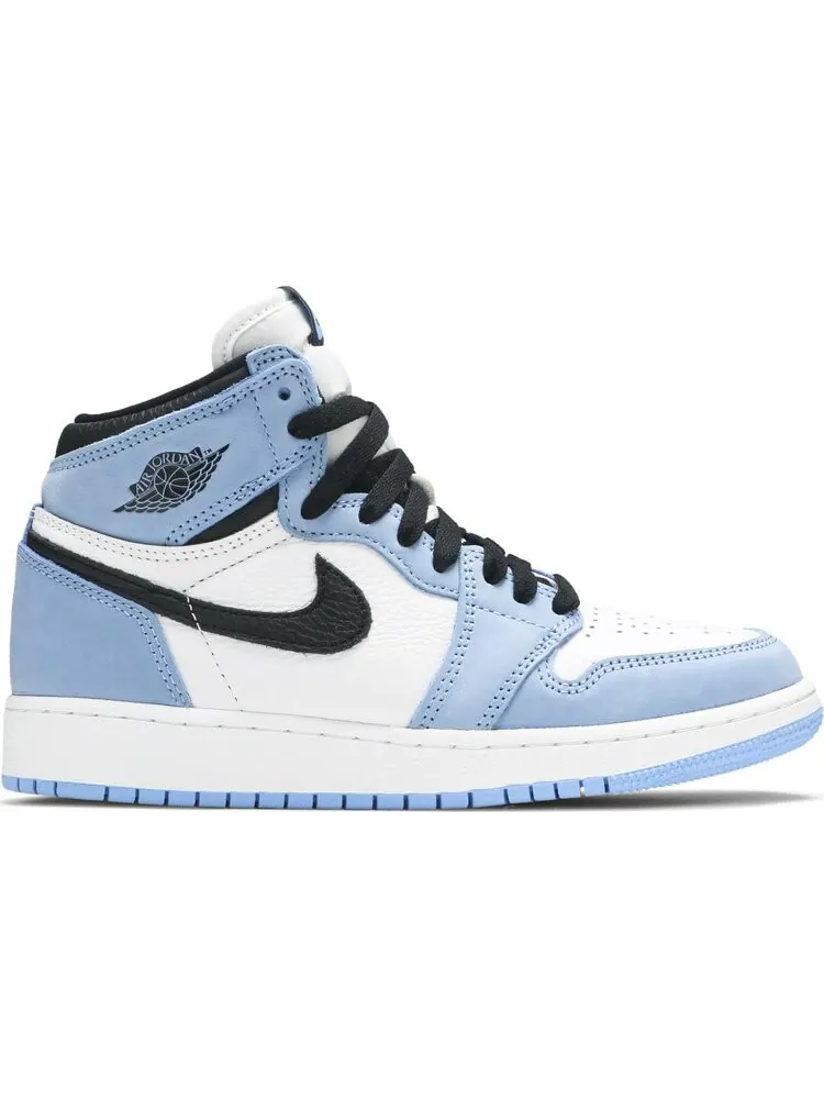 Кроссовки Air Jordan 1 Retro High OG GS University Blue — изображение 1 из 8, синий