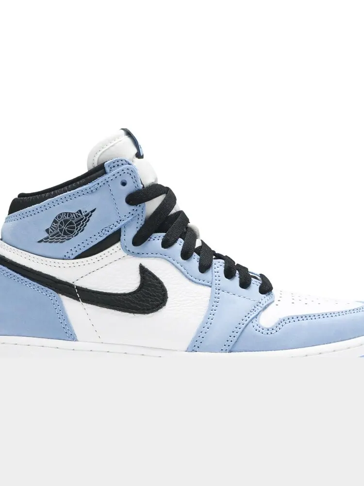 Кроссовки Air Jordan 1 Retro High OG GS University Blue — изображение 2 из 8, синий