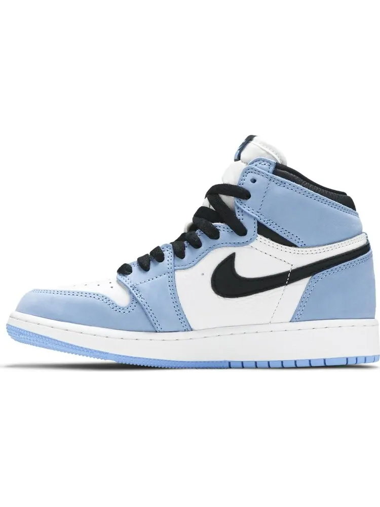 Кроссовки Air Jordan 1 Retro High OG GS University Blue — изображение 3 из 8, синий