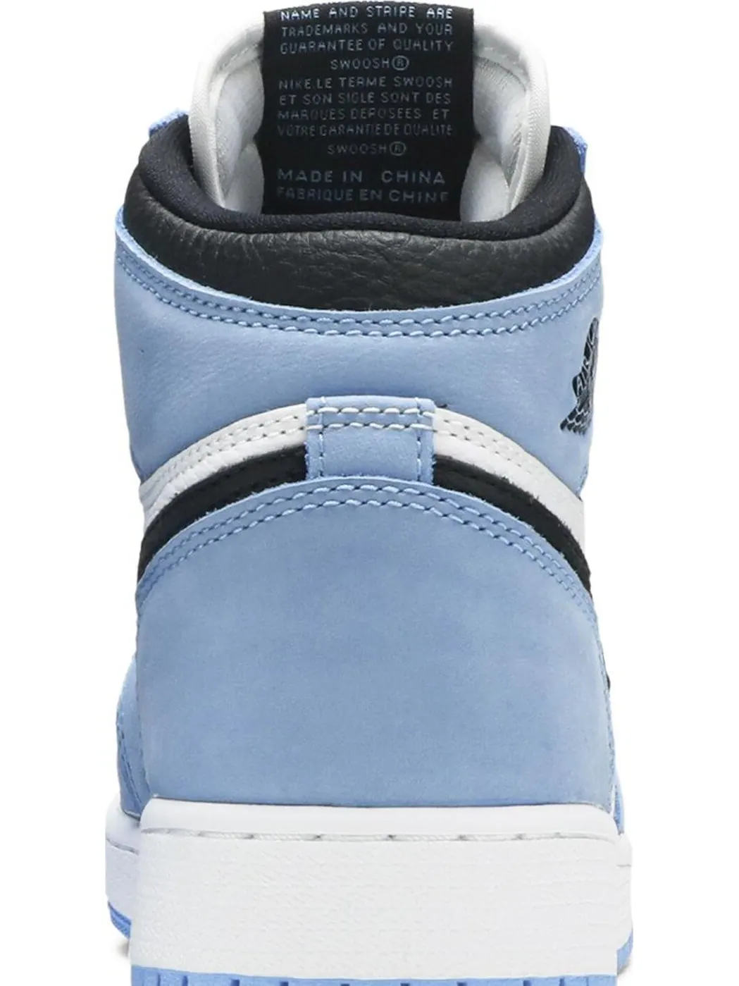 Кроссовки Air Jordan 1 Retro High OG GS University Blue — изображение 7 из 8, синий