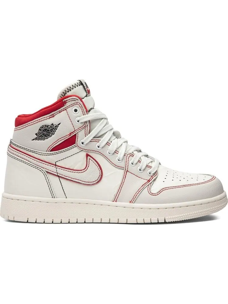 Кроссовки Air Jordan 1 Retro High OG GS Phantom — изображение 1 из 8, красный
