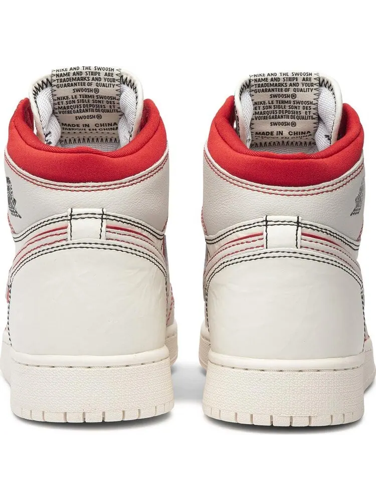 Кроссовки Air Jordan 1 Retro High OG GS Phantom — изображение 6 из 8, красный