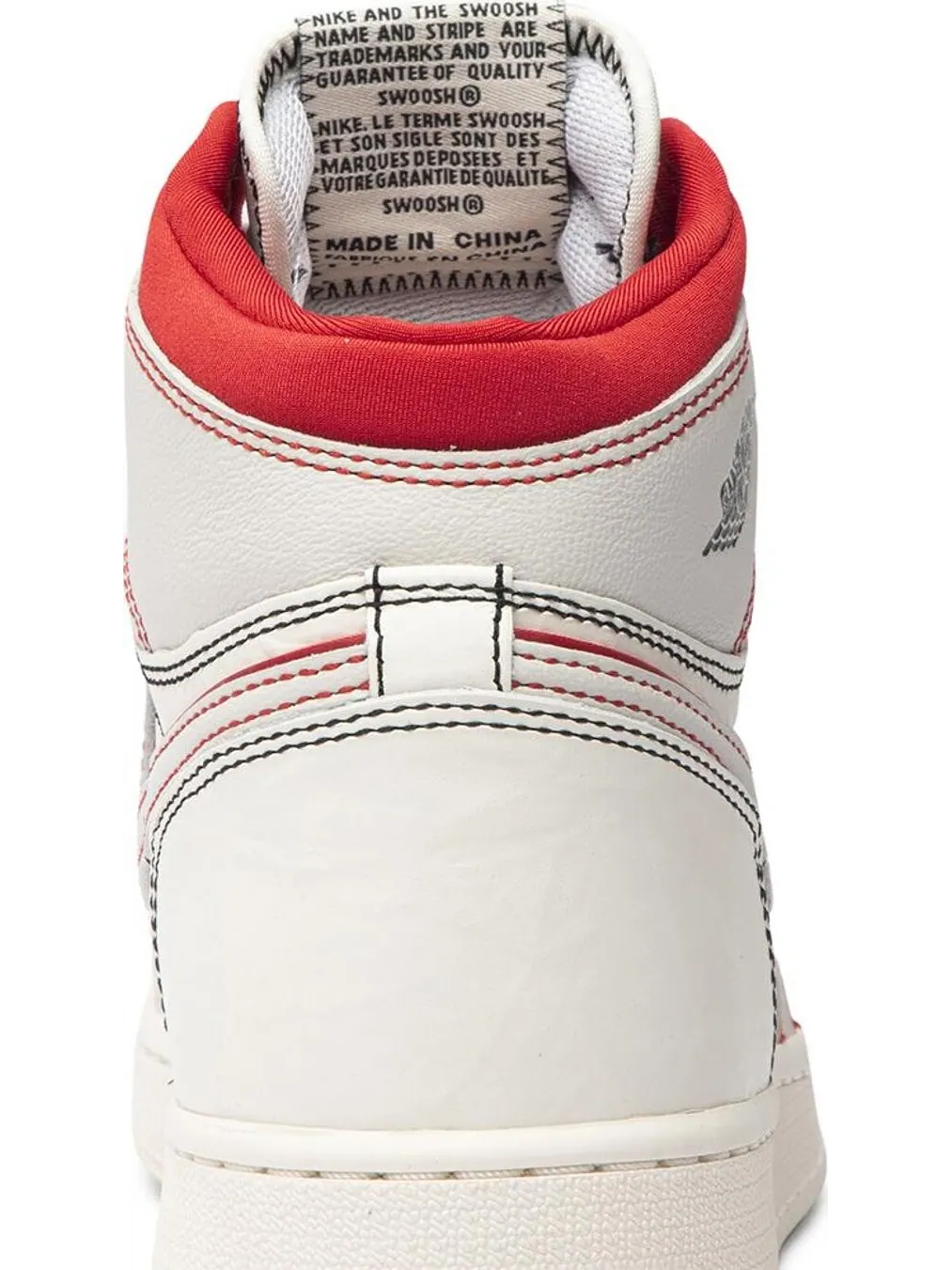Кроссовки Air Jordan 1 Retro High OG GS Phantom — изображение 7 из 8, красный